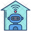 Robot Home Artificial Icon