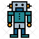 Toy Robot Kid Icon