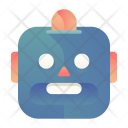 Robot Emoji Smiley Icon