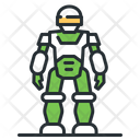 Robot Space Soldier Icon