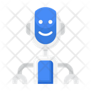 Robot Assistant Bionic Man Humanoid Icon
