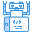 Robot Coding Icon