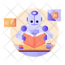 Robot Education Icon