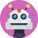 Robot Face Humanoid Icon