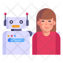 Robot Friend Icon