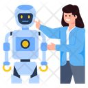 Bot Robot Cyborg Icon