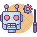 Robot Maintenance Icon