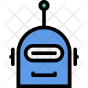 Robot Space Science Icon