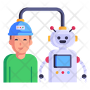 Robot Transfer Icon