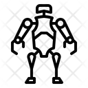 Robot With Legs Icon