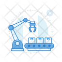 Robotic Arm Industrial Robot Robot Technology Icon