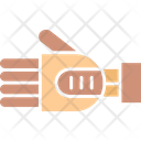 Robotic hand Icon