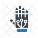 Hand Robotic Artificial Icon