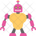 Robotic Man Bionic Icon