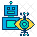 Artboard Robot Science Icon