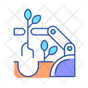 Robots For Planting Icon