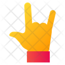 Metal Rock Hand Icon