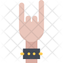 Rock Gesture Icon
