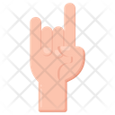 Rock Gesture Icon