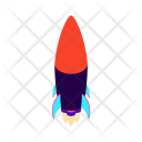 Rocket Spaceship Astronomy Icon