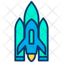 Spacecraft Spaceship Space Shuttle Icon
