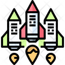 Rocket Spacecraft Spaceship Icon
