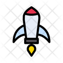 Rocket Spaceship Missile Icon