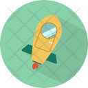 Rocket Transport Flying Icon