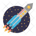 Rocket Cosmonaut Shuttle Icon