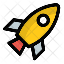 Rocket Missile Launch Icon