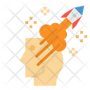Rocket Think Icon