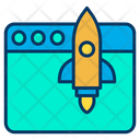 Rocket Website  Icon