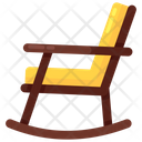 Rocking Chair Oak Furniture Chair Icon