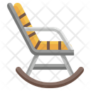 Rocking Chair Retirement Old Icon