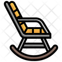 Rocking Chair Retirement Old Icon