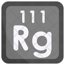 Roentgenium Periodic Table Chemists Icon