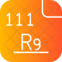 Roentgenium Periodic Table Atom Icon