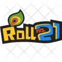 Roll no 21 Icon