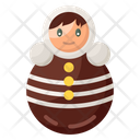 Roly Poly Plaything Toy Icon
