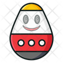 Roly Poly Plaything Toy Icon