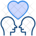 Heart Valentines Day Couple Icon