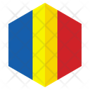 Romania Country Flag Icon