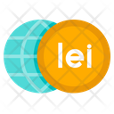 Romanian Leu Currency Currencies Icon