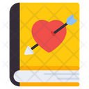 Romantic Book Love Book Love Booklet Icon