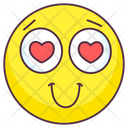 Romantic Emoji Romantic Expression Emotag Icon