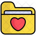 Romantic Folder Favorite Folder Folder Icon