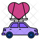Car Love Romantic Icon