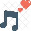 Romantic Music Song Icon