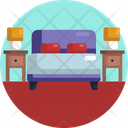 Room Bed Bedroom Icon