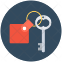 Room Key Keychain Icon